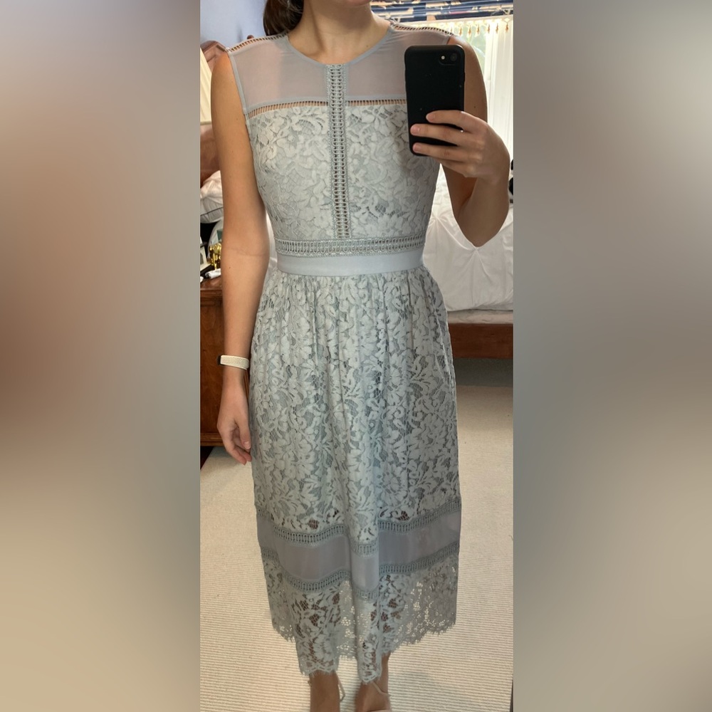 Whistles Amelia lace dress